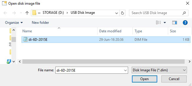 enable disc image tools